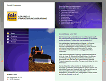 Tablet Screenshot of fair-leasing-hannover.de